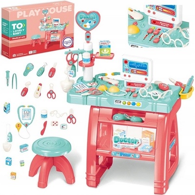 iMex Toys interaktivní ošetřovna malého doktora 22 ks