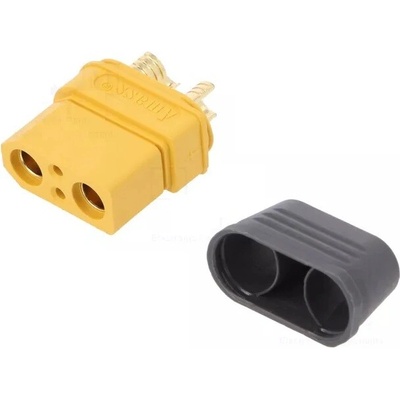 AMASS Konektor napajaci DC; zástrčka; zásuvka; XT90; 40A; 500V; PIN: 4