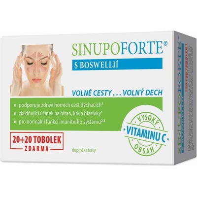 Sinupo Forte 20 + 20 toboliek