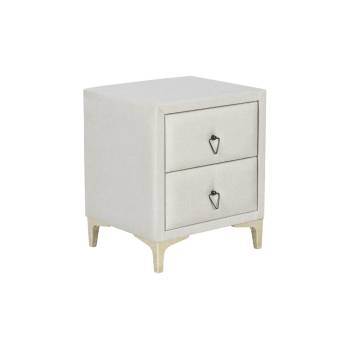 Carmen Нощно шкафче за спалня scarlet - крем