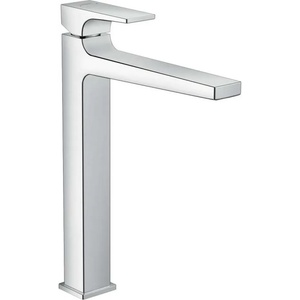Hansgrohe Metropol - Смесител за мивка тип купа, с Push-Open изпразнител, хром 32512000 (32512000)