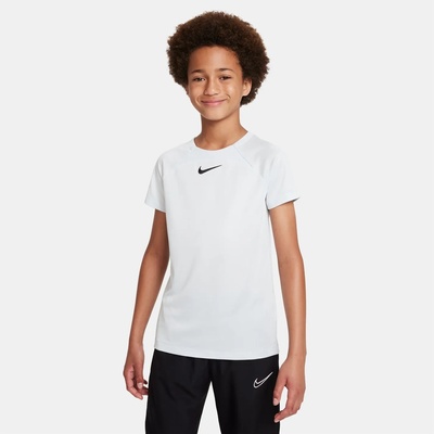 Nike Dri-FIT Academy Big Kids' Short-Sleeve Soccer Top - Platinum
