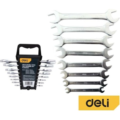 Deli Sada plochých klíčů 8 ks EDL160008A