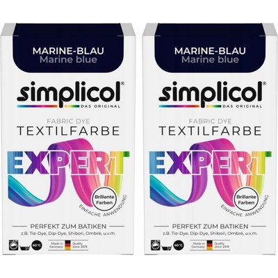 Simplicol 1708 barvivo na textil expert tmavě modrá 150 g – Zboží Dáma