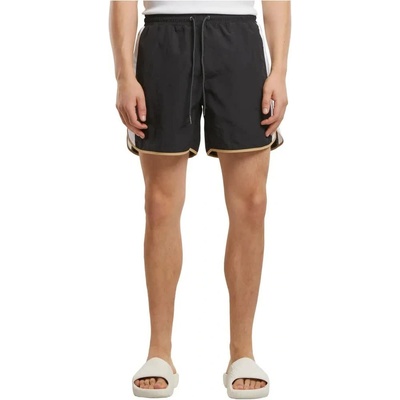 Urban Classics Бански гащета Urban classics Retro Look swimming shorts - Black (Black)