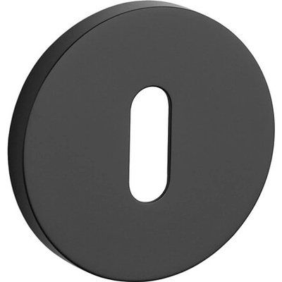 Rozeta ku kľučke AT - ROZETA - R 7S CIM - čierna matná (BLACK) | MP-KOVANIA.sk