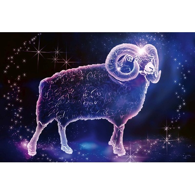 DIMEX ART Флизелинов фототапет зодиакален знак - овен 375 x 250 см