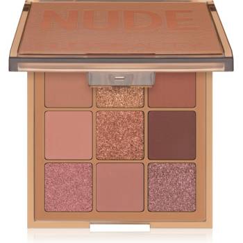 Huda Beauty Nude Obsessions палитра сенки за очи цвят Nude medium 34 гр