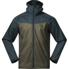 Bergans Microlight Jacket Green Mud/Orion Blue