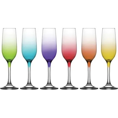 LAV Комплект чаши за шампанско LAV Fame CORAL 539, 6 броя (0159240-PMT6M0002FC)