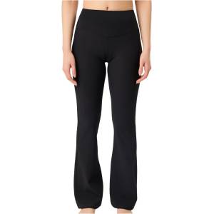 Mandala Дамски анцунг долнище Mandala Women's Flared & Ribbed Pants Tracksuit trousers - Black (107-4321-0114)