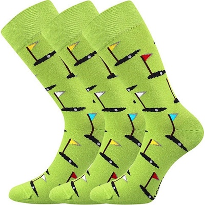 Lonka pánské ponožky Depate golf zelená