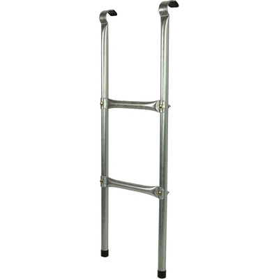 Leansport schůdky k trampolínám 86cm stříbrné
