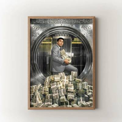 Pay Day Velikost: 30x40 cm, Rám: Přírodní