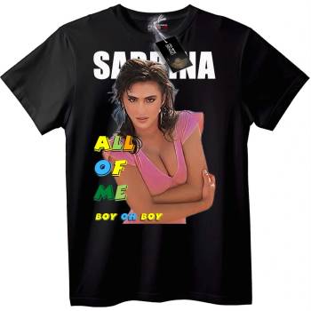 NOONEBRAND Тениска Sabrina All of Me - 2XL, Black