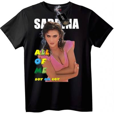 NOONEBRAND Тениска Sabrina All of Me - 2XL, Black