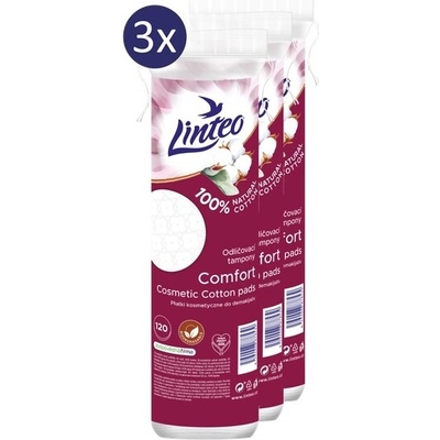 Linteo odličovací tampony 120ks x 3