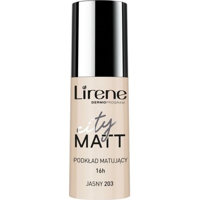 LIRENE City Matt matující tekutý make-up 203 Light 30 ml