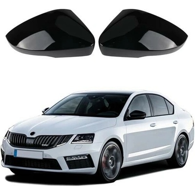 Kryty zrkadiel Škoda Octavia MK3 2017 - 2019 čierne lesklé