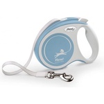flexi Автоматичен повод Flexi COMFORT PLUS S ЛЕНТА - Светло син, 5 м за кучета до 15 кг NOBBY Germany 04586