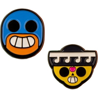 Odznaky set Brawl Stars - Poco & El Primo