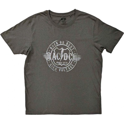 AC/DC Rock or Bust Charcoal Grey M Риза (ACDCTS78MC02)