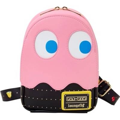 Loungefly Crossbody kabelka PAC-MAN Pinky Ghost svítící ve tmě PCMTB0001