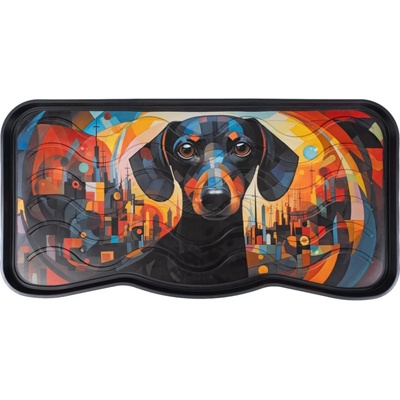Flomat Plastový odkapávač na boty FLOMA Dashshund - 38 x 75 x 2,1 cm – Zboží Dáma