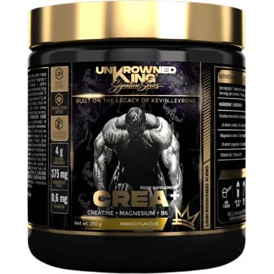 UnKrowned King by Kevin Levrone Crea+ | Creatine Monohydrate with Magnesium & B6 [250 грама] Манго