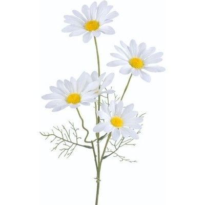 Umelá sedmokráska biela 52 cm