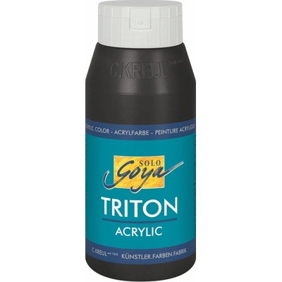 Kreul Goya Triton akrylová farba black 750 ml 1 ks