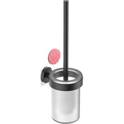 DECOR WALTHER Четка за тоалетна Basic стенна самозалепващ се монтаж черен мат (0536260)