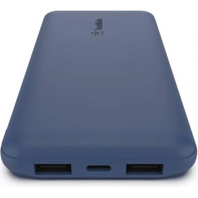 Belkin Външна Батерия, Belkin Boost Charge USB-C 15W 10000mAh, Син (BPB011btBL)
