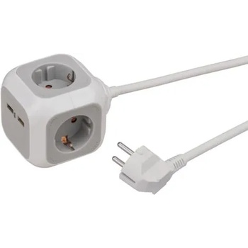 Image 1 of brennenstuhl ALEA-Power 4 Plug + USB 1.4 m (1150100)