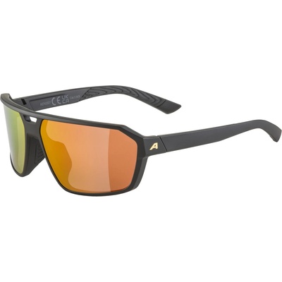 Alpina Слънчеви очила Alpina Swift Mirror S3 Sunglasses - Black / Gold Matt / Gold Mirror - размер One Size (205-5213-0111)