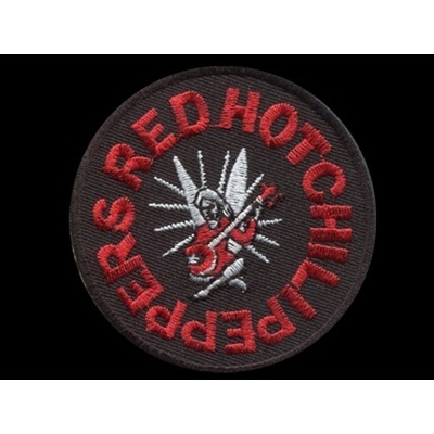 Nášivka RED HOT CHILI PEPPERS vyšívaná zažehlovací