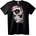 NOONEBRAND Тениска Черепи в Татуировков Стил - 2XL, White
