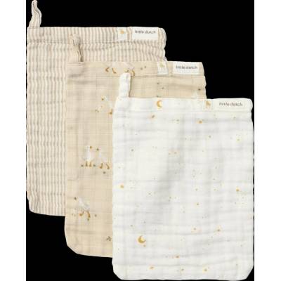 Little Dutch Žínky 3 ks Husa Newborn Naturals