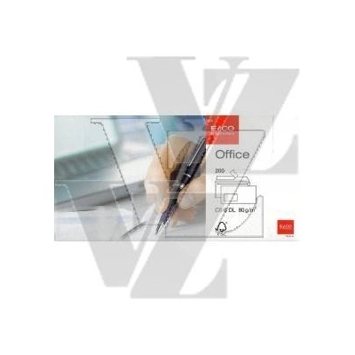 Obálka C5 Office v krabičce okénko vlevo s krycí páskou 120g 200ks, Elco