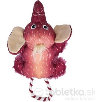 Kong Dog Cozzie Tugg Slon pískajúci fialový polyester M L