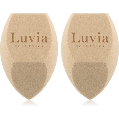 Luvia Cosmetics Tea Make-up sponge Set hubka na make-up 2 ks