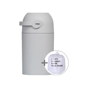 Magic Kôš na plienky Light Grey 40 l 52 x 26 cm