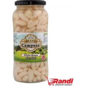 Campese Бял боб в буркан Campese 540гр