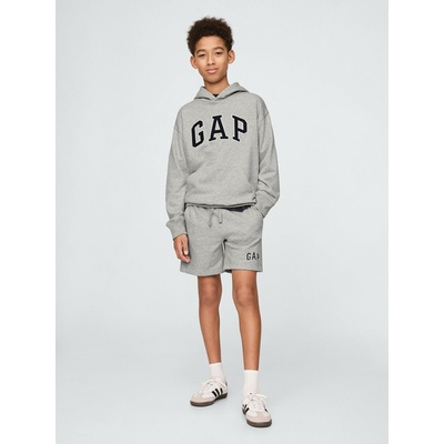 GAP Бебешки шорти с логото на GAP GAP | Siv | Момчешки | 140/146