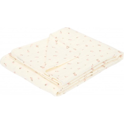 LITTLE DUTCH Přikrývka mušelínová 4-vrstvá 100x70 Fairy Blossom