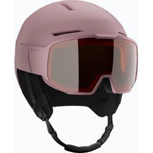 Salomon Скиорска каска Salomon Osmo Dawn Pink/Flash Tonic/Orange