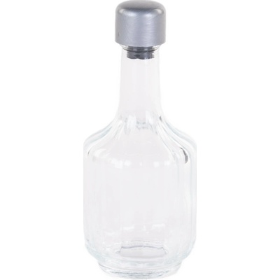 PRACTIC Skleněná karafa na koření, 150 ml, červené víčko transparentní