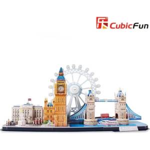 CubicFun 3D пъзел 107 части CubicFun - City Line London