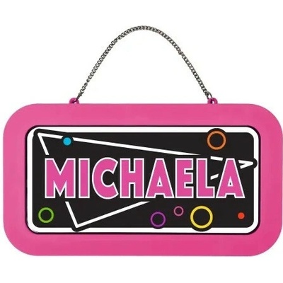 Albi Neonová cedulka se jménem - Michaela NEO