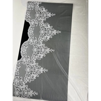 HT Familex Biela záclona oblúk Farba: Bílá, rozmer: 160x320cm Biela